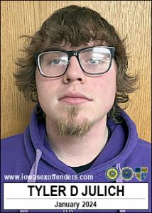 Tyler Daniel Julich a registered Sex Offender of Iowa