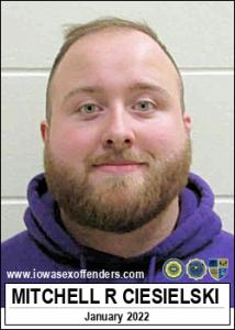 Mitchell Ray Ciesielski a registered Sex Offender of Iowa