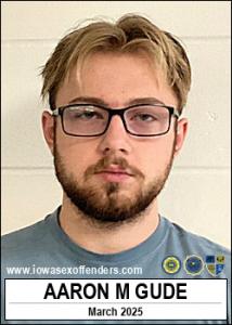 Aaron Michael Gude a registered Sex Offender of Iowa