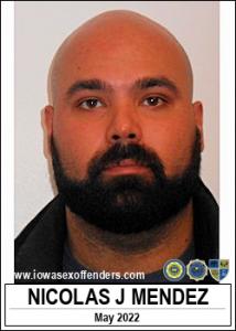 Nicolas Joshua Mendez a registered Sex Offender of Iowa