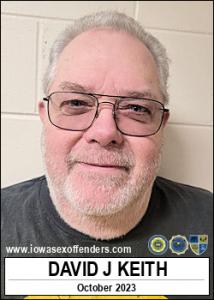 David John Keith a registered Sex Offender of Iowa