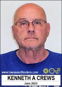 Kenneth Albert Crews a registered Sex Offender of Iowa