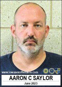 Aaron Christopher Saylor a registered Sex Offender of Iowa