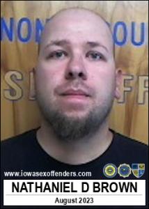 Nathaniel David Brown a registered Sex Offender of Iowa