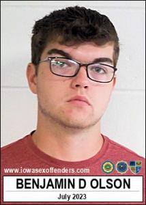 Benjamin Daniel Olson a registered Sex Offender of Iowa