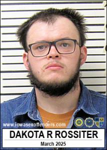 Dakota Ray Rossiter a registered Sex Offender of Iowa