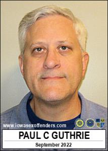Paul Christopher Guthrie a registered Sex Offender of Iowa