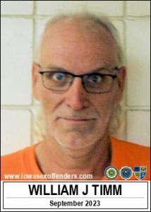 William Joe Timm a registered Sex Offender of Iowa