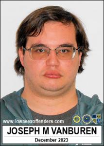 Joseph Michael Vanburen a registered Sex Offender of Iowa