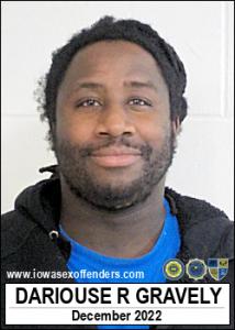 Dariouse Rashad Gravely a registered Sex Offender of Iowa