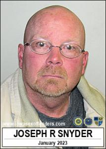 Joseph Robert Snyder a registered Sex Offender of Iowa