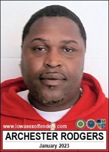 Archester Rodgers a registered Sex Offender of Iowa