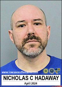 Nicholas Chad Hadaway a registered Sex Offender of Iowa