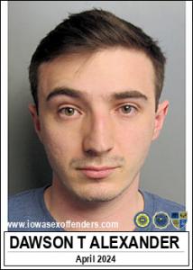 Dawson Tyler Alexander a registered Sex Offender of Iowa