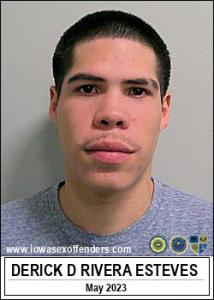 Derick Darnell Rivera Esteves a registered Sex Offender of Iowa