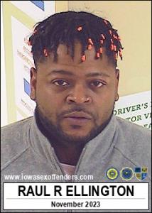 Raul Raheem Ellington a registered Sex Offender of Iowa