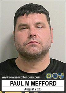 Paul Michael Mefford a registered Sex Offender of Iowa