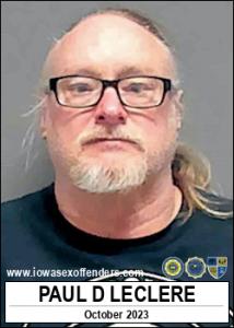 Paul Dean Leclere a registered Sex Offender of Iowa