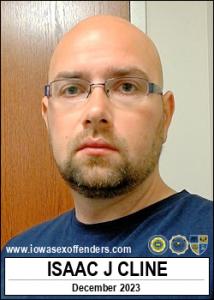 Isaac Joseph Cline a registered Sex Offender of Iowa