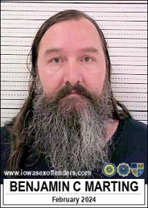 Benjamin Clair Marting a registered Sex Offender of Iowa