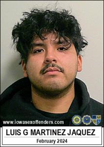 Luis Gerardo Martinez Jaquez a registered Sex Offender of Iowa