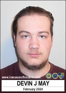 Devin Joseph May a registered Sex Offender of Iowa