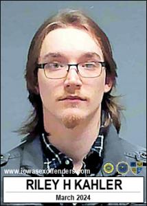 Riley Hugh Kahler a registered Sex Offender of Iowa