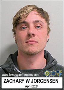 Zachary William Jorgensen a registered Sex Offender of Iowa