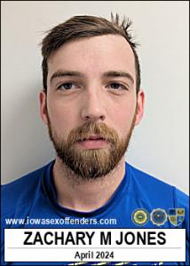 Zachary Michael Jones a registered Sex Offender of Iowa