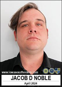 Jacob Dean Noble a registered Sex Offender of Iowa
