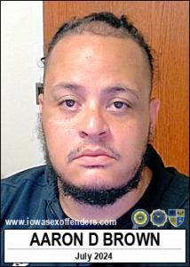 Aaron Devez Brown a registered Sex Offender of Iowa