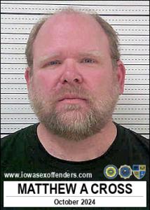 Matthew Aaron Cross a registered Sex Offender of Iowa