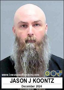 Jason Jay Koontz a registered Sex Offender of Iowa