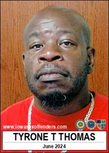 Tyrone Tremere Thomas a registered Sex Offender of Iowa