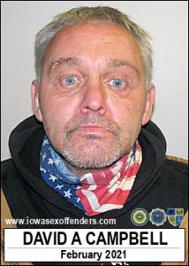 David Allen Campbell a registered Sex Offender of Iowa