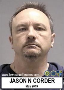 Jason Nicholas Corder a registered Sex Offender of Iowa