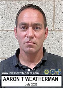 Aaron Todd Weatherman a registered Sex Offender of Iowa