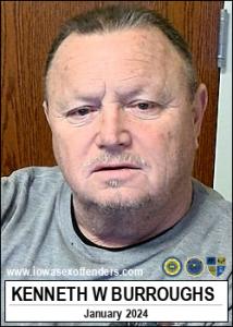 Kenneth Wade Burroughs a registered Sex Offender of Iowa