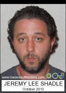 Jeremy Lee Shadle a registered Sex Offender of Iowa