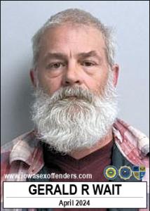 Gerald Rae Wait a registered Sex Offender of Iowa