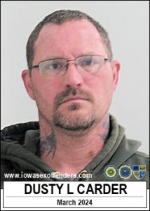 Dusty Lee Edward Carder a registered Sex Offender of Iowa