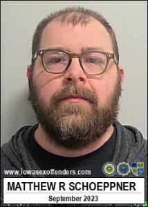 Matthew Richard Schoeppner a registered Sex Offender of Iowa