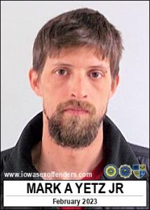 Mark Anthony Yetz Jr a registered Sex Offender of Iowa