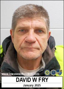 David Wayne Fry a registered Sex Offender of Iowa