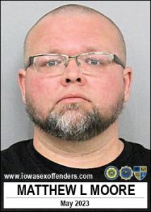 Matthew Lee Moore a registered Sex Offender of Iowa