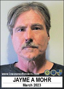Jayme Allen Mohr a registered Sex Offender of Iowa