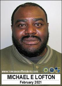Michael Earl Lofton a registered Sex Offender of Iowa