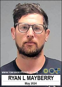 Ryan Leonard Mayberry a registered Sex Offender of Iowa