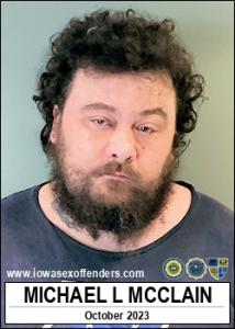 Michael Louis Mcclain a registered Sex Offender of Iowa