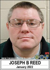 Joseph Brett Reed a registered Sex Offender of Iowa